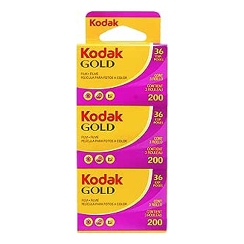 Kodak TriPack Carrete Gold 200 36